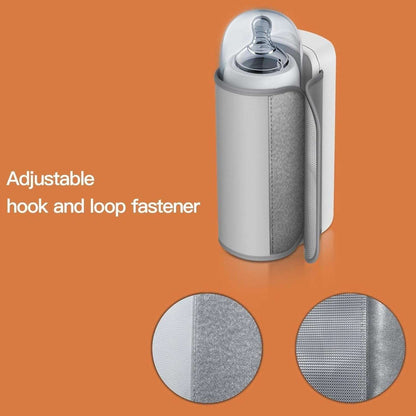 Baby Bottle Warmer with LCD Display, Portable Rechargeable Wireless Water Bottle Warmer