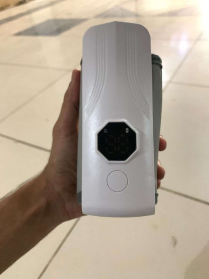 Baby Bottle Warmer with LCD Display, Portable Rechargeable Wireless Water Bottle Warmer