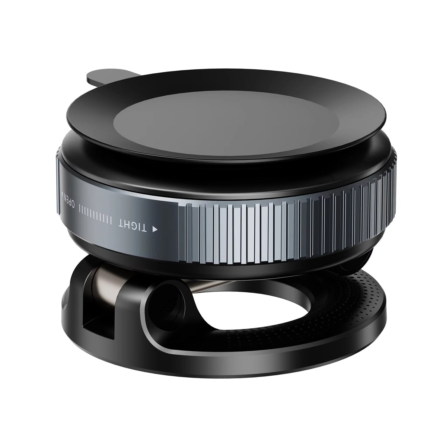 Magnetic dashboard phone holder for hands-free driving