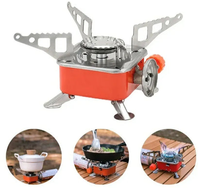 Outdoor Emergency Portable Mini Camping Stove – Folding Travel Burner