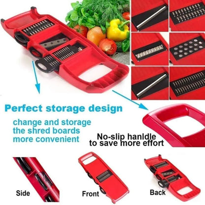 10-in-1 Mandoline Vegetable Slicer Cutter with Storage Box