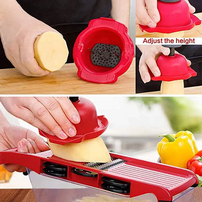 10-in-1 Mandoline Vegetable Slicer Cutter with Storage Box