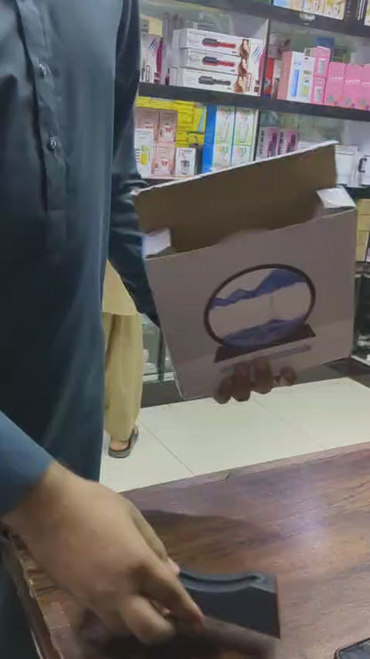 Aesthetic moving sand lamp for bedroom and living room