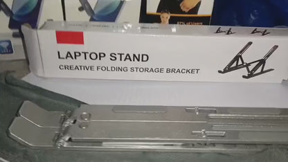 Speed X 18 inch heavy duty laptop stand aluminium alloy adjustable design